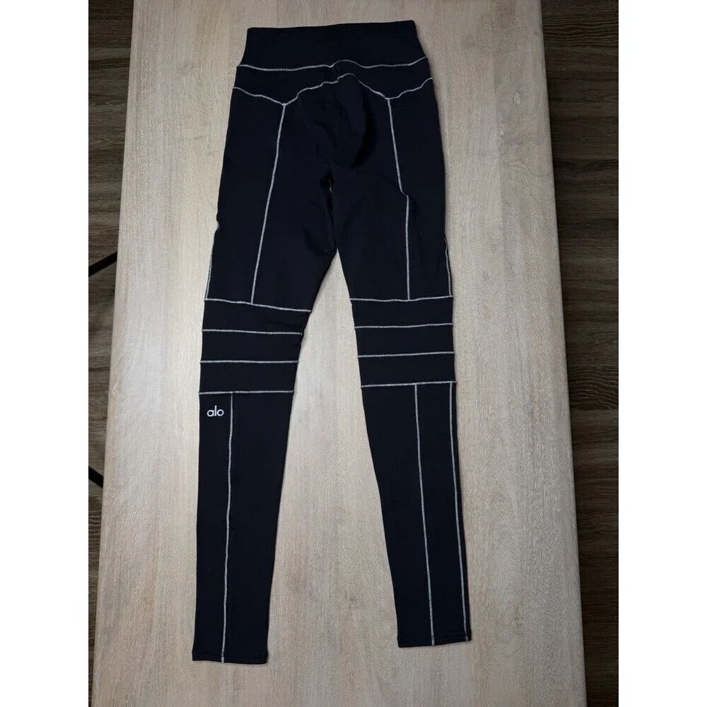 Alo Yoga High-Waisted Endurance Leggings in Black Size XS Full Length
